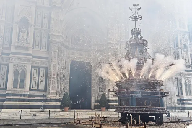 Πασχαλιάτικο έθιμο στη Φλωρεντία