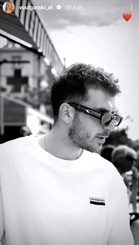 Η Ελένη Βουλγαράκη φωτογραφίζει τον Φώτη Ιωαννίδη