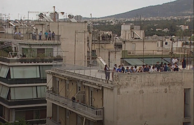 κατεδαφιση κτιριου αθήνα 1995 