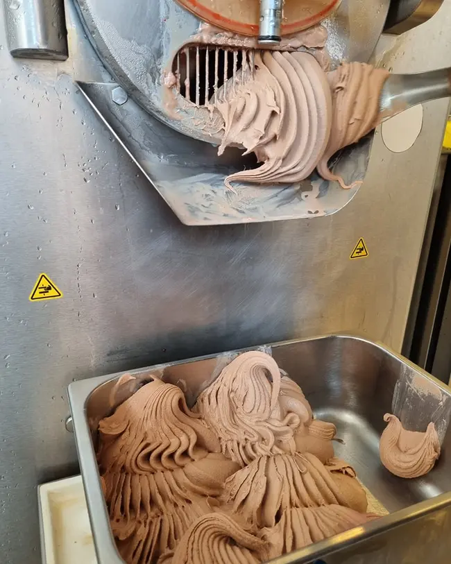 παραγωγή παγωτού