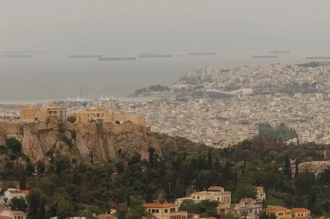 Αφρικανική σκόνη στην Αθήνα