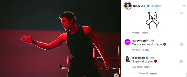 Σχόλιο από την Κλαυδία σε ανάρτηση του Theo Evan