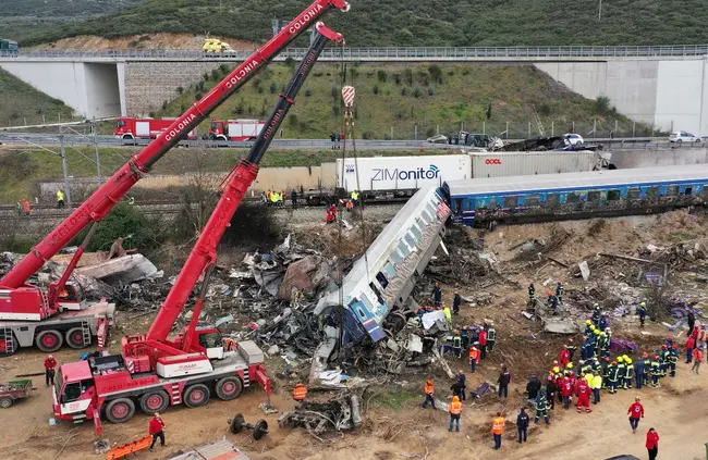 Σιδηροδρομικό δυστύχημα στα Τέμπη