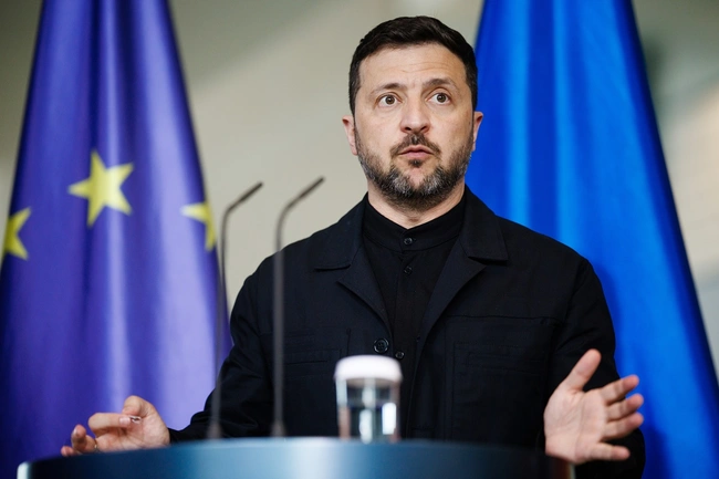 Ο πρόεδρος της Ουκρανίας, Βολοντίμιρ Ζελένσκι