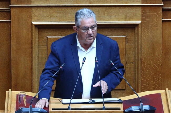 Ο Δημήτρης Κουτσούμπας