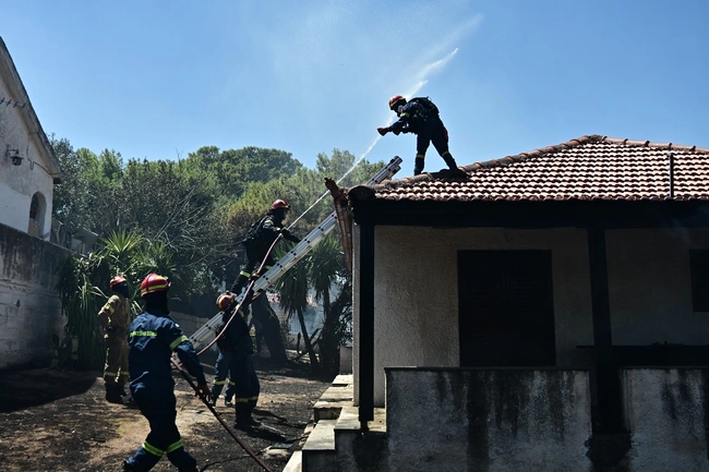 φωτιά Κορωπί