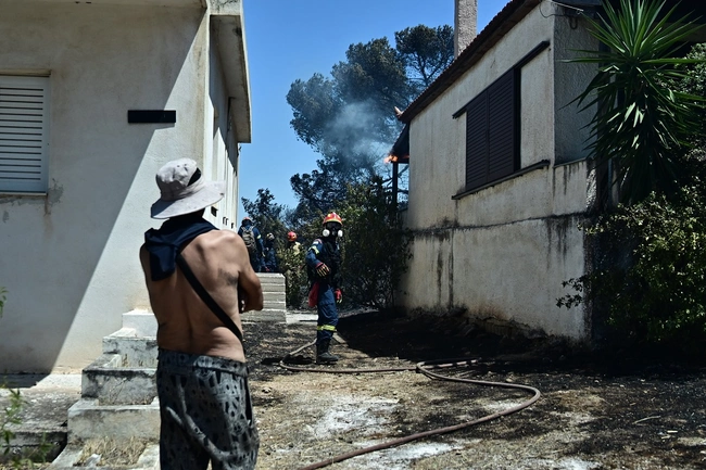 φωτιά Κορωπί