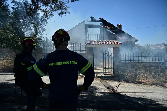 φωτιά Κορωπί