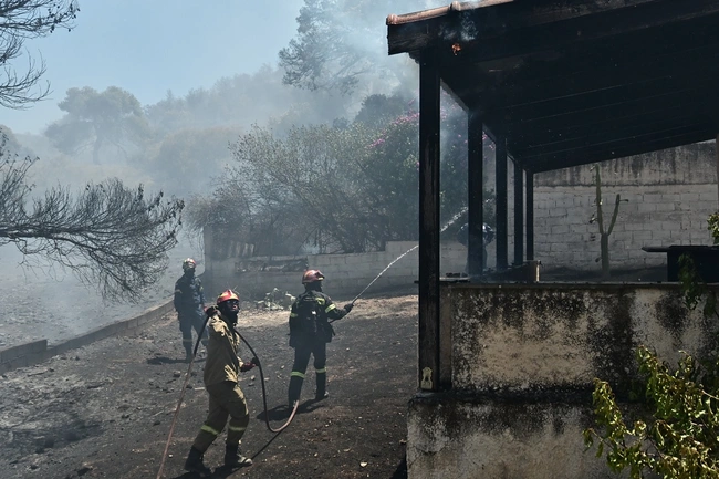 φωτιά Κορωπί