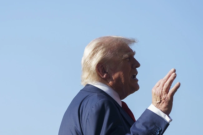 Ο πρόεδρος των ΗΠΑ, Ντόναλντ Τραμπ