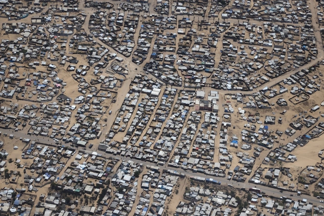 Αεροφωτογραφία από τη Γάζα