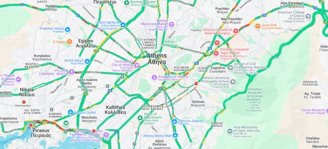 κίνηση-αθηνα
