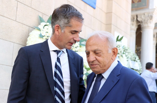 Η κηδεία του Κώστα Πυλαρινού