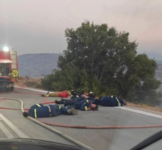 πυροσβέστες Χιος