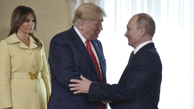 Ντόναλντ Τραμπ και Βλαντίμιρ Πούτιν