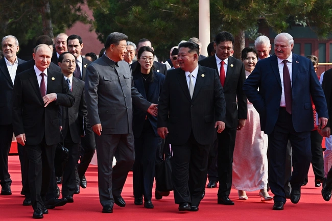 Στρατιωτική παρέλαση στην Κίνα