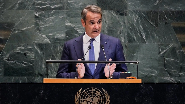 Ο Κυριάκος Μητσοτάκης στον ΟΗΕ