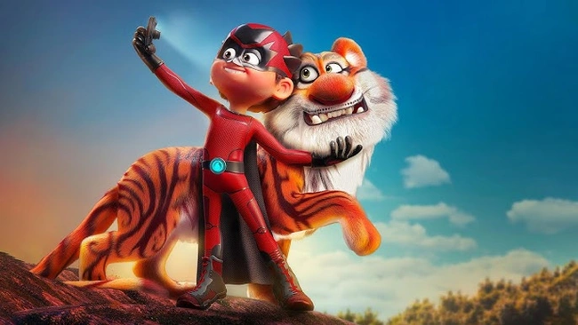 Το Παιδί - Αστραπή και ο Τιγρούλης