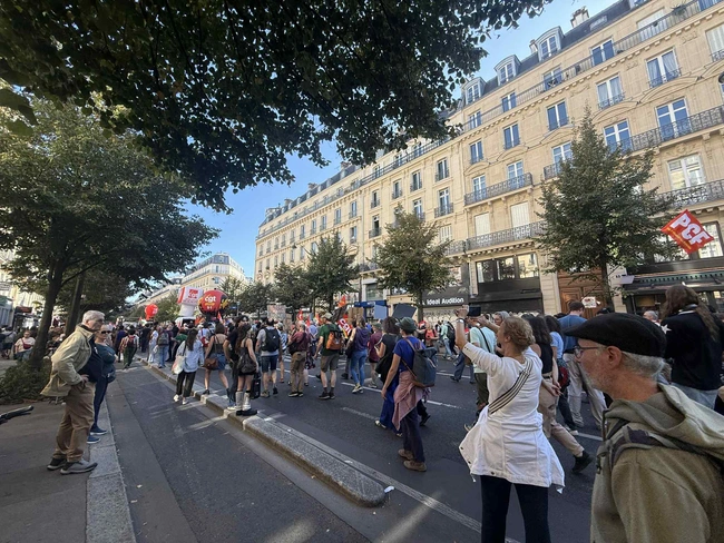 Απεργία στο Παρίσι