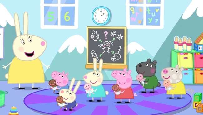 Η Πέππα Γνωρίζει το Νέο Μωρό