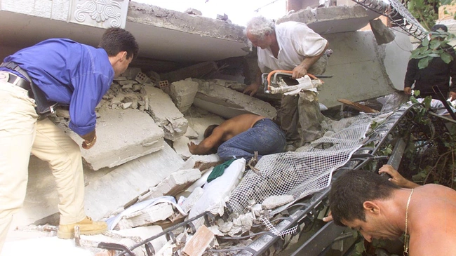 Σεισμός 1999 στην Πάρνηθα