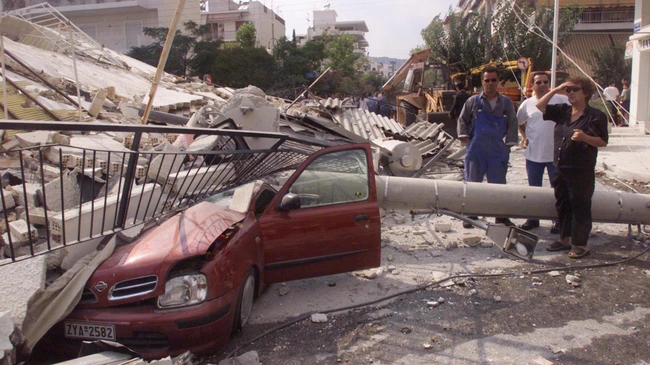 Σεισμός 1999 στην Πάρνηθα