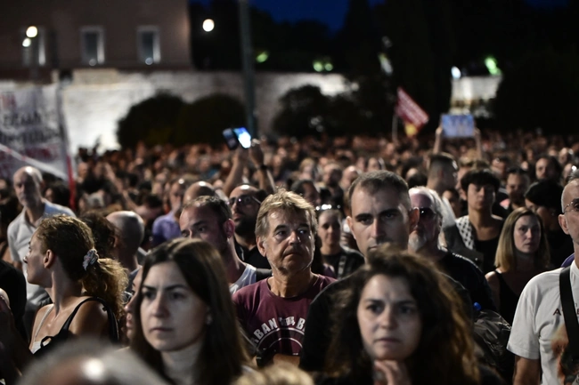 Συγκέντρωση για τα Τέμπη
