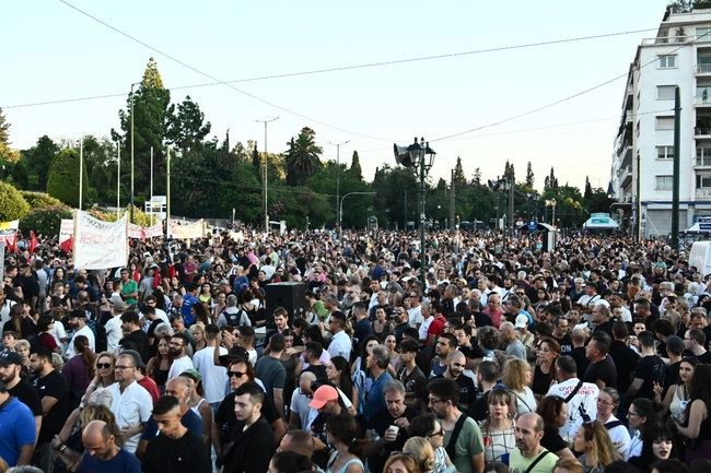 Συγκέντρωση για τα Τέμπη