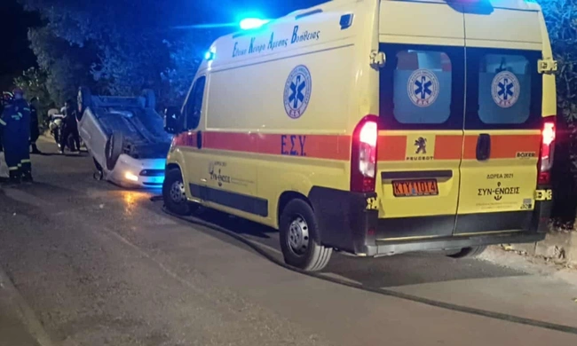 Τροχαίο στον περιφερειακό Ακρόπολης