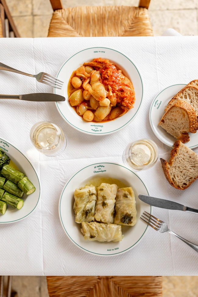 οικονόμου φαγητά 