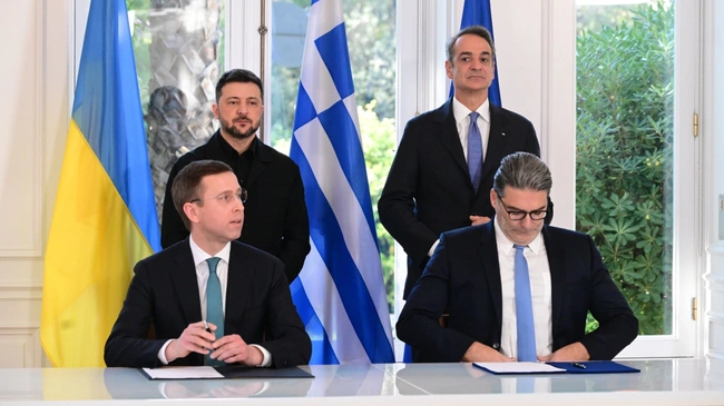 Ypografes Mitsotakis Zelenski