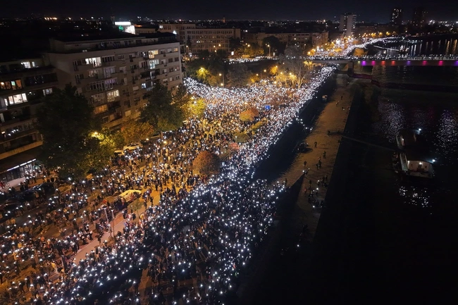 Η μεγαλειώδης συγκέντρωση για το Νόβι Σαντ