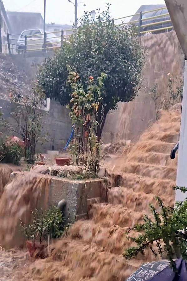 Θάσος κακοκαιρία Adel