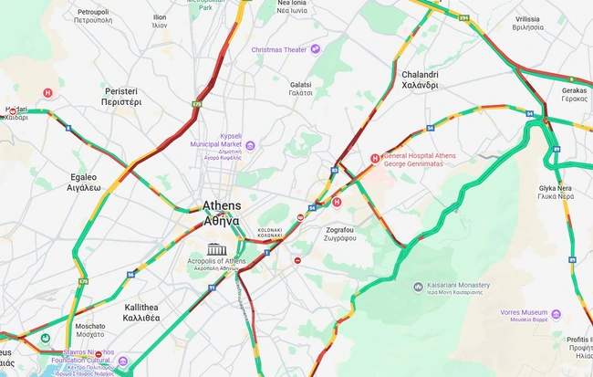 Κίνηση (18/12)