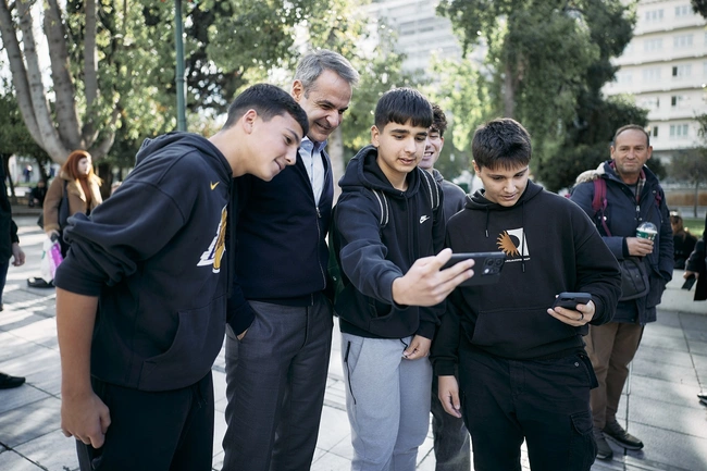 Η διαδρομή του Κυριάκου Μητσοτάκη στο μετρό