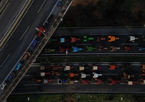 μπλόκα αγροτών