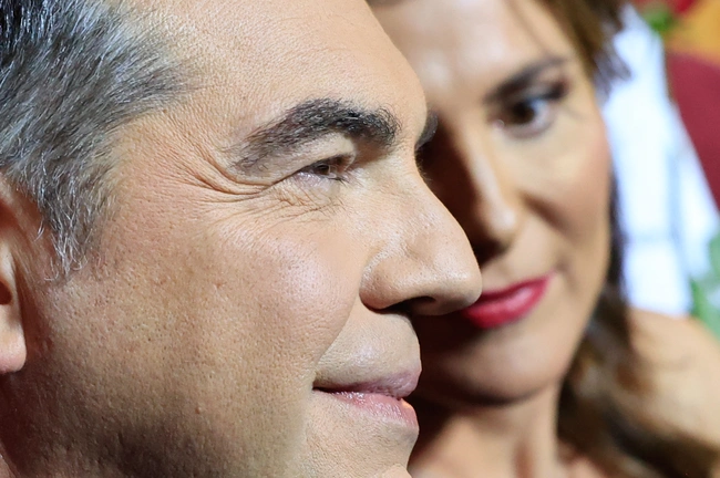 Αλέξης Τσίπρας και Μπέτυ Μπαζιάνα