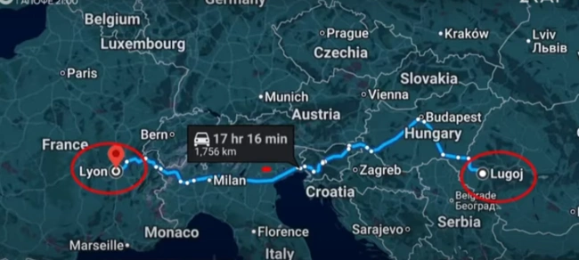 Χάρτης Βαν Ρουμανία