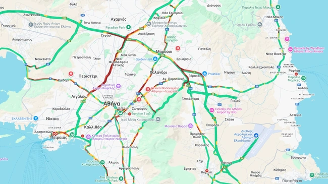 Κίνηση στους δρόμους