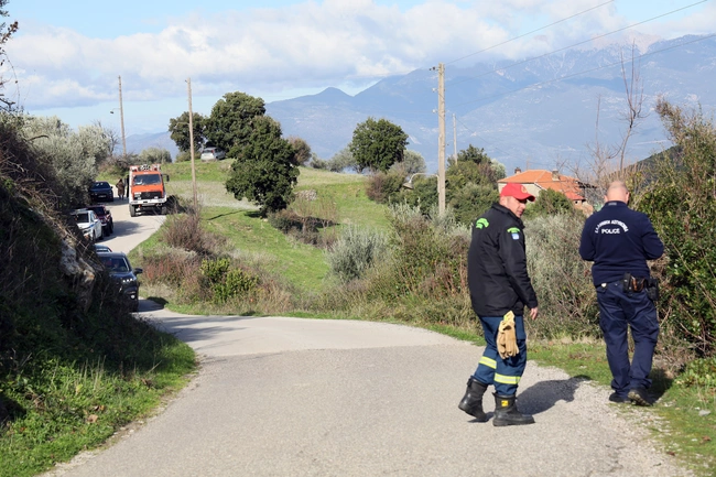 Το σημείο της δολοφονίας του 50χρονου στην Αιτωλοακαρνανία