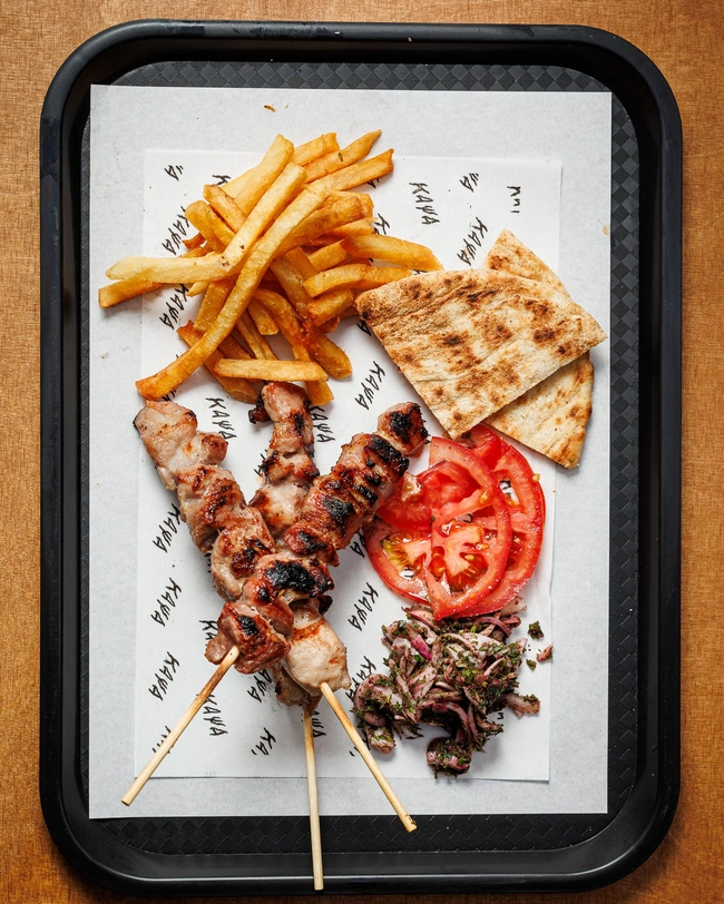 σουβλάκια καλαμάκια 2