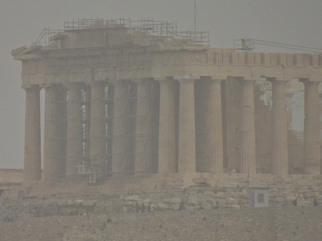 Αφρικανική σκόνη στην Αθήνα