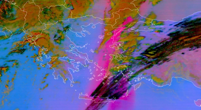 Η Αφρικανική σκόνη σε ροζ/φούξια αποχρώσεις