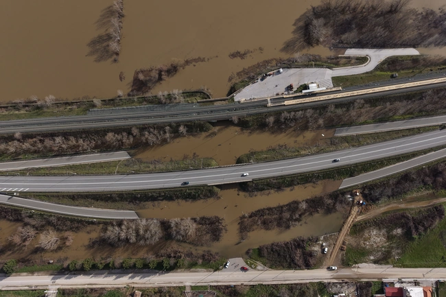 Πλημμύρες από την άνοδο της στάθμης του ποταμού Έβρου