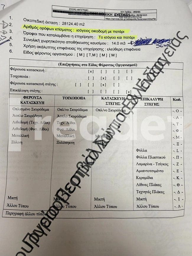 Τι έδειξε η μελέτη πυροπροστασίας για την περιεκτικότητα καυσίμου