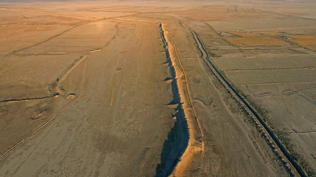 Τα απομεινάρια της οχύρωσης της «Αλεξάνδρειας στον Τίγρη»