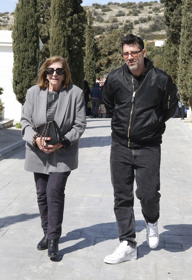 Θοδωρής Φέρρης και μητέρα του