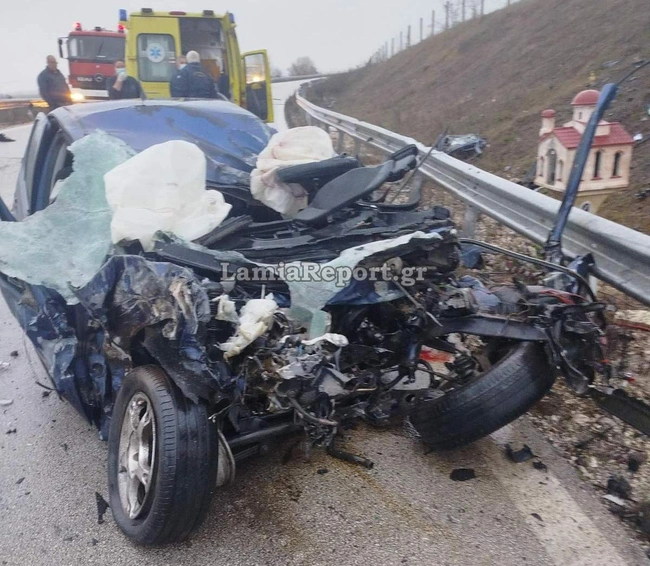 Τροχαίο στη Φθιώτιδα με νεκρό