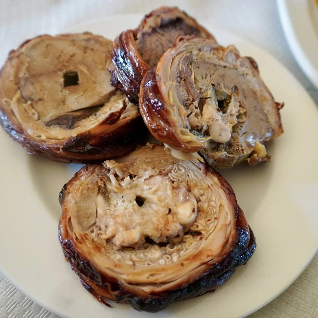 αμυγδαλέζα κοκορέτσι 