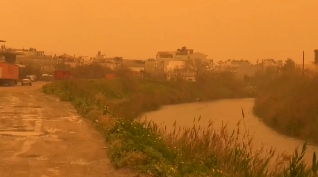 Αφρικανική σκόνη στην Κρήτη